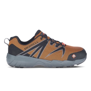 Chaussure de Securite Merrell Fullbench 55 Alloy Toe Orange Homme | M.H.FEJJ